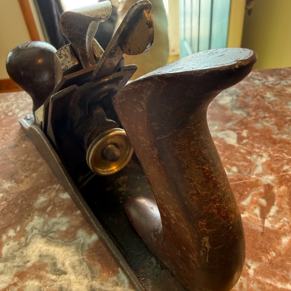 Vintage Stanley Number No 2 Hand Plane Rare Collectible Woodworking Tool - Picture 10 of 15